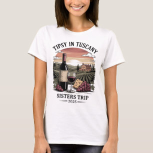 Custom Group Tuscany Trip Tee – Add Phrase & Year