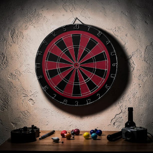 Custom Grunge Red Game Dartboard