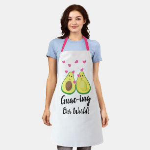 Custom Guac-ing Our World: Romantic Avocado Guac Apron