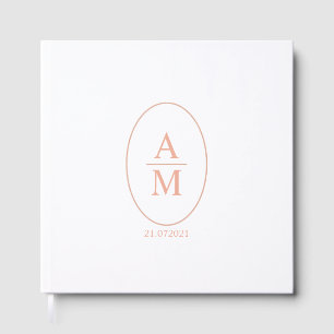 Custom Guest Book, Wedding Luxury  custom, Oval De Book