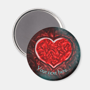 Custom Gutsy Heart Magnet