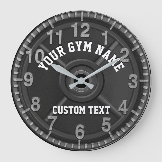 Custom Gym Clock (Front)