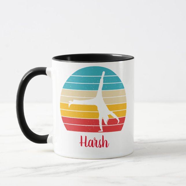 CUSTOM GYMNASTIC NAME MUG | CUSTOMIZE YOUR NAME (Left)