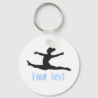 Custom Gymnastics Dance Cheer Keychains