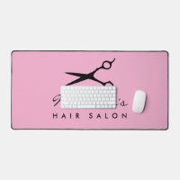Custom hair stylist salon or barber shop counter