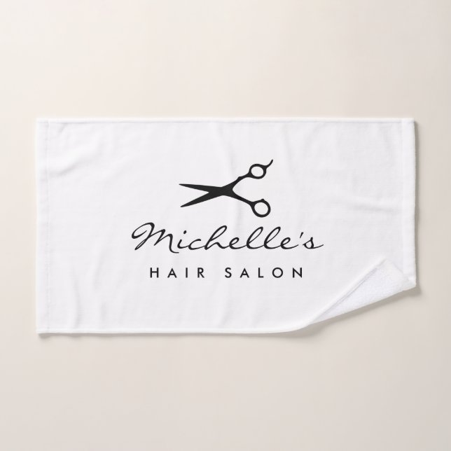 Custom hairdresser hand towel for hair salon (Hand Towel)