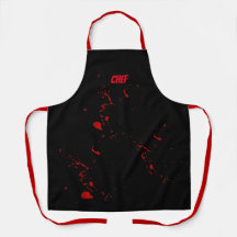 Custom Halloween Bloody Butcher Apron