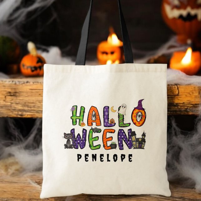 Custom Halloween Candy Bag / Colourful Halloween (Creator Uploaded)