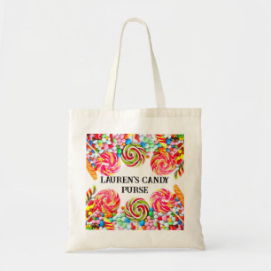 Custom Halloween Candy Tote Bag