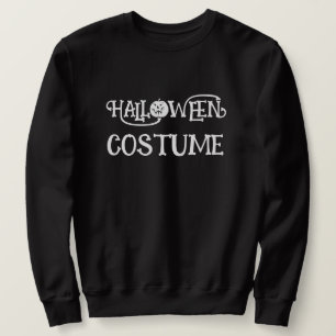 Custom HALLOWEEN COSTUME Men Funny Gag Long Sleeve Sweatshirt