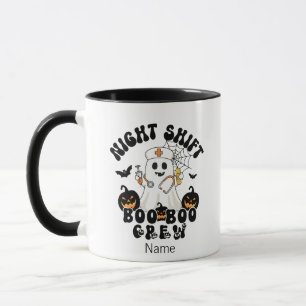 Custom Halloween Nurse – BOO BOO Crew Mug