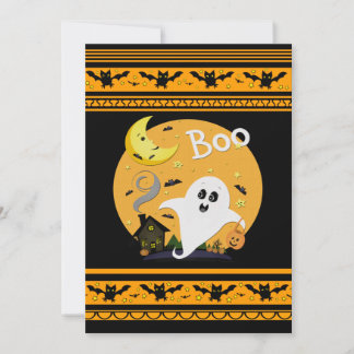Custom Halloween Party Invitation