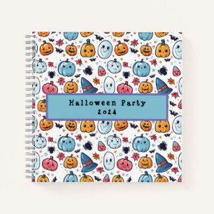 Custom Halloween Party Planning Notebook