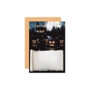 Custom Halloween Spooky Night Card