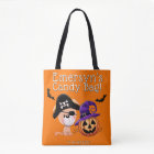 Custom Halloween Trick or Treat Candy Bag