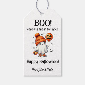 Custom Halloween Trick or Treat Goody Bag Favour Gift Tags