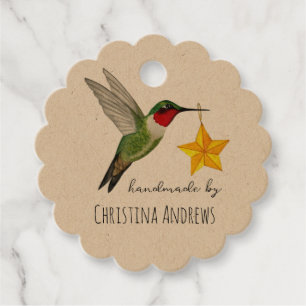 Custom Handmade  Favour Tags