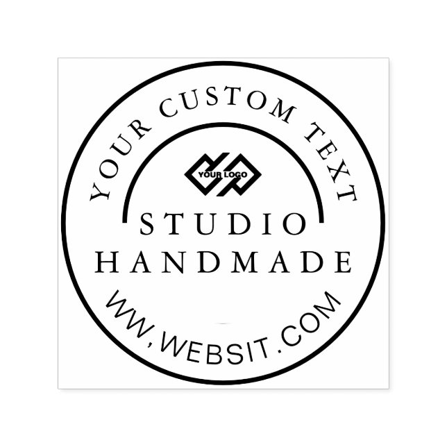  Custom Handmade Self-inking Stamp (Design)