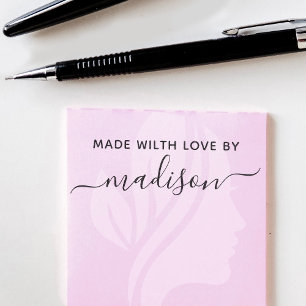 Custom Handmade Stamp Small Business Craft