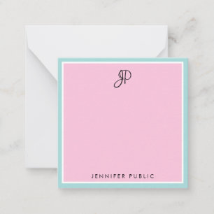 Custom Handwriting Monogram Minimalist Template