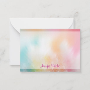 Custom Handwritten Monogram Abstract Template