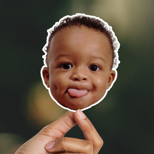 Custom Happy Baby Face Meme Photo Personalized