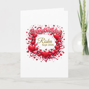 Custom Happy Birthday Gift Card – Personalized Bir