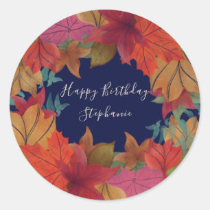 Custom Happy Birthday sticker