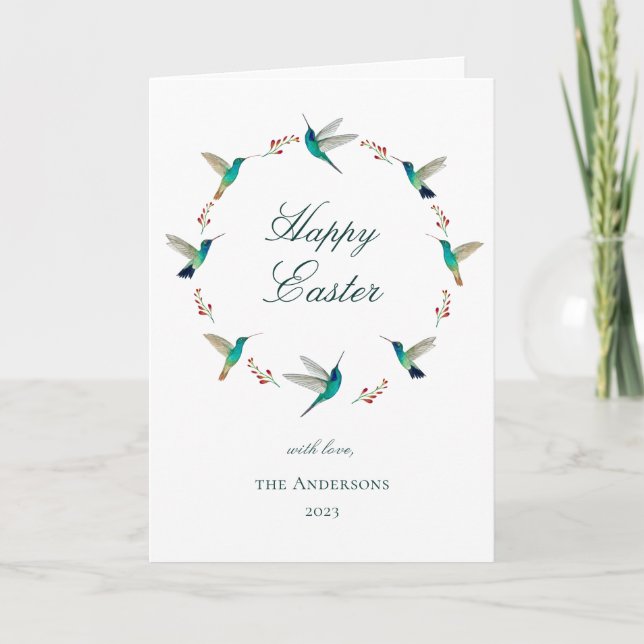 Custom Happy Easter Card (Front)