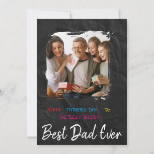 Custom Happy Father’s Day Card for Dad