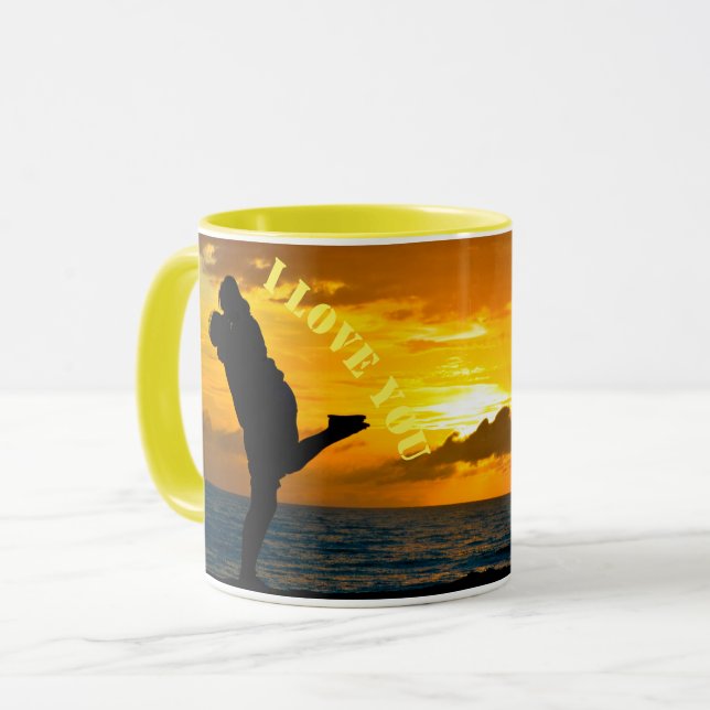 Custom Happy love Day new Mug (Front Left)
