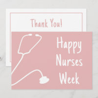 Custom Happy Nurses Week Nurse Appreciation