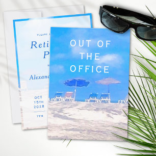 Custom Happy Retirement Party Invitation