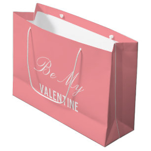  Custom Happy valentine's day custom name Large Gi Gift Bag