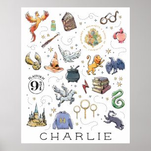 Custom   HARRY POTTER™ Icons Poster