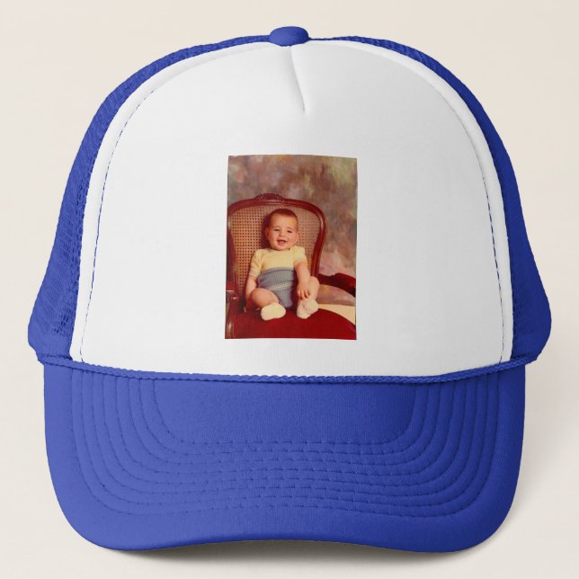 Custom Hat - Add Your Own Photo & Text   (Front)