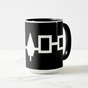 Custom Haudenosaunee Confederacy Flag  Mug