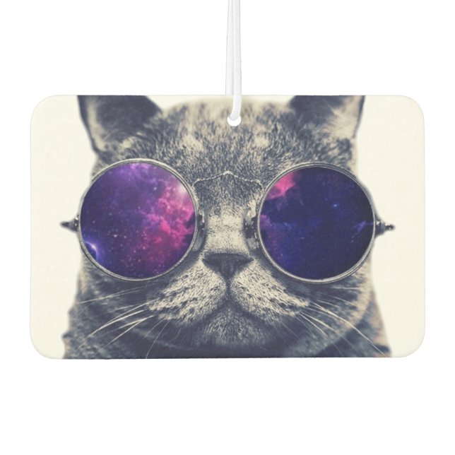 Custom Heart Air Freshener, Emerald Sea Car Air Freshener (Front)