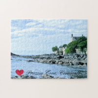 Custom Heart Prussia Cove Morning Cornwall Photo