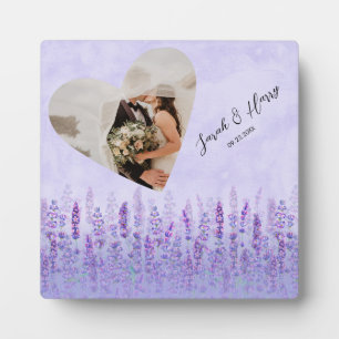 Custom Heart-shaped Add ur Own Picture & Names Plaque