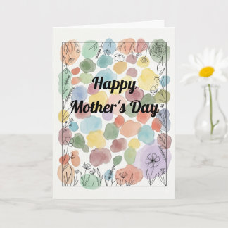 Custom Heartfelt Mother's Day Poem Card