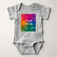 Custom Heather Grey Add Text Upload Photo Image