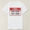 Custom Hello My Name is Here T-Shirt