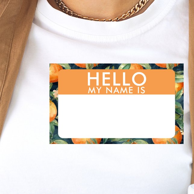 Custom Hello My Name Is Stickers (Creator Uploaded)