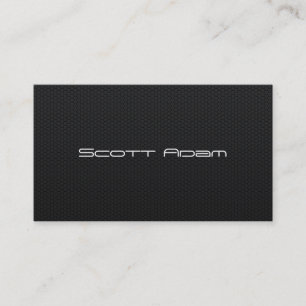 Custom Hexagonal Honeycomb Carbon Fibre Business Card