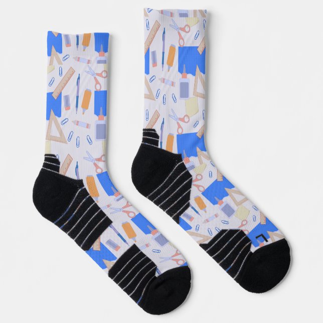 Custom High-Performance Athletic Crew Sock (Right)