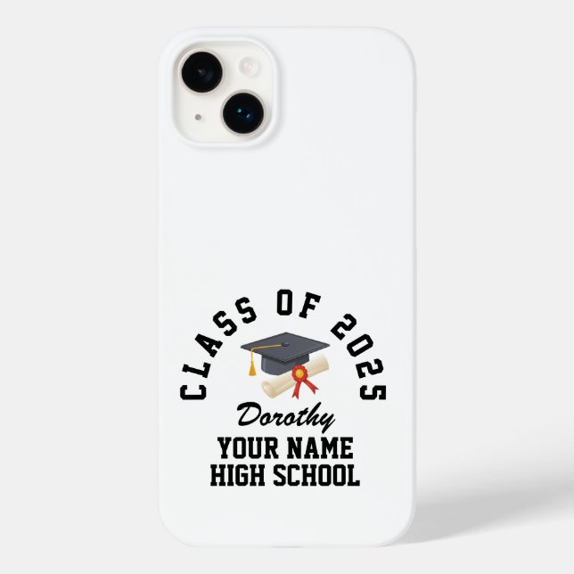 Custom high school graduation party Case-Mate iPhone case (Back)