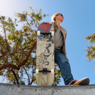CUSTOM Hiroshige Snow Landscape Print Skateboard