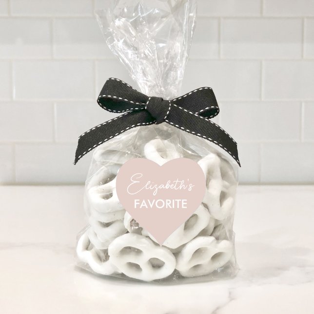 Custom His and Her Favourite Wedding Heart Sticker (Creator Uploaded)