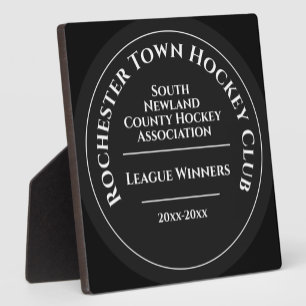 Custom Hockey Club League Winners Trophy Plaque